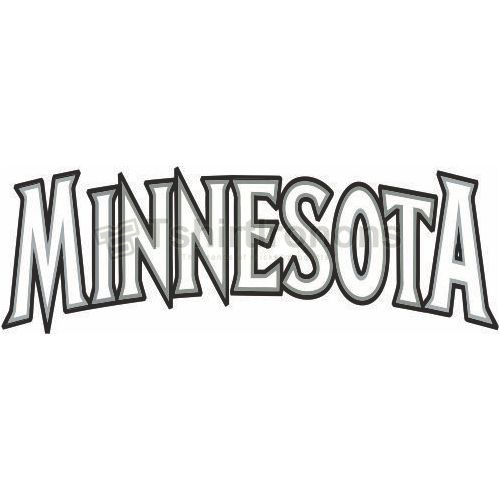 Minnesota Timberwolves T-shirts Iron On Transfers N1085